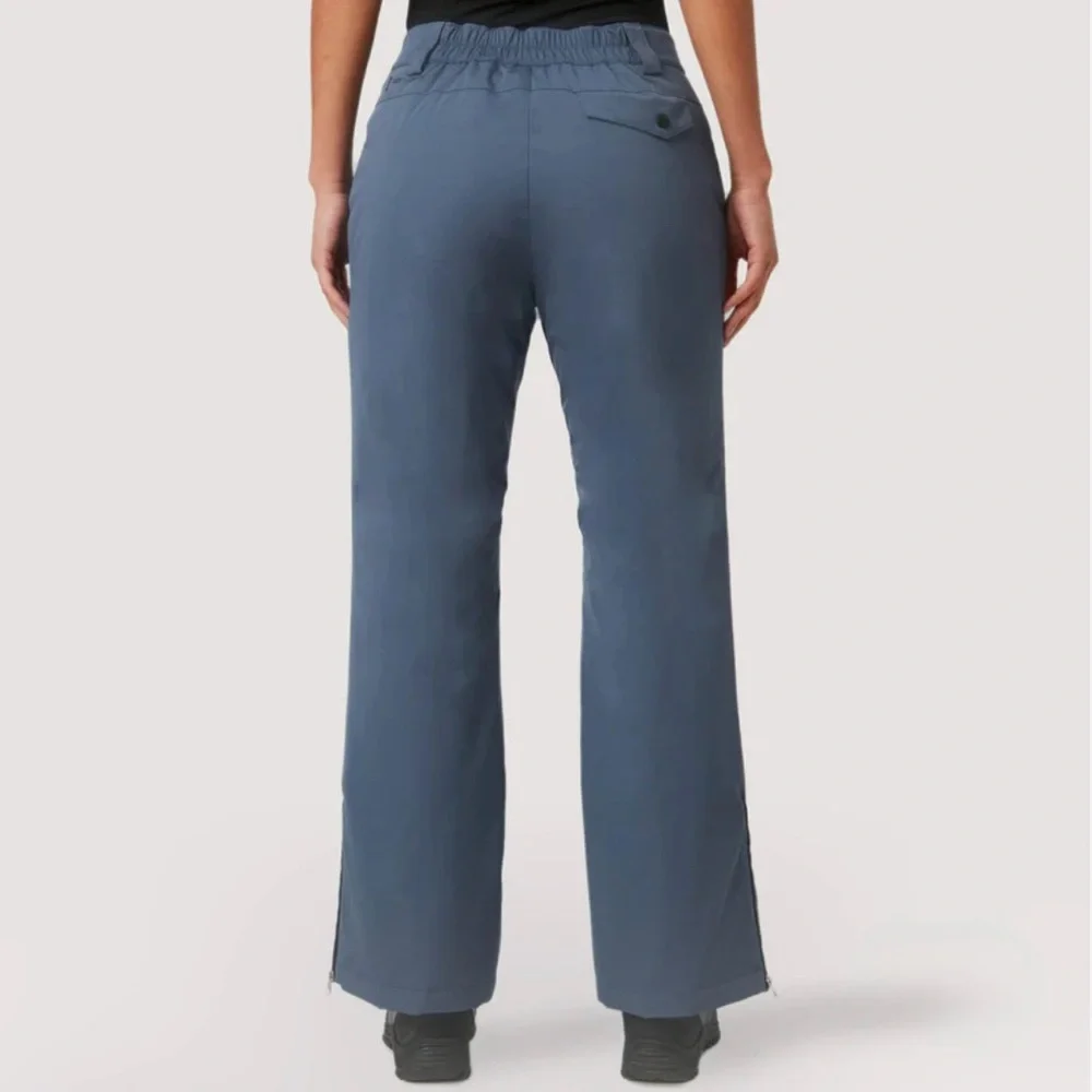 Free Country FreeCycle Chill Off Padded Charcoal Ski Pant Women's Size Small‎